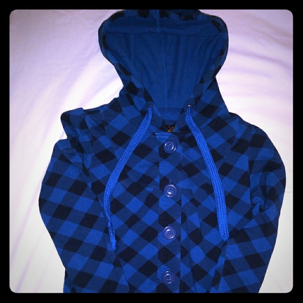Button hoodie ♣